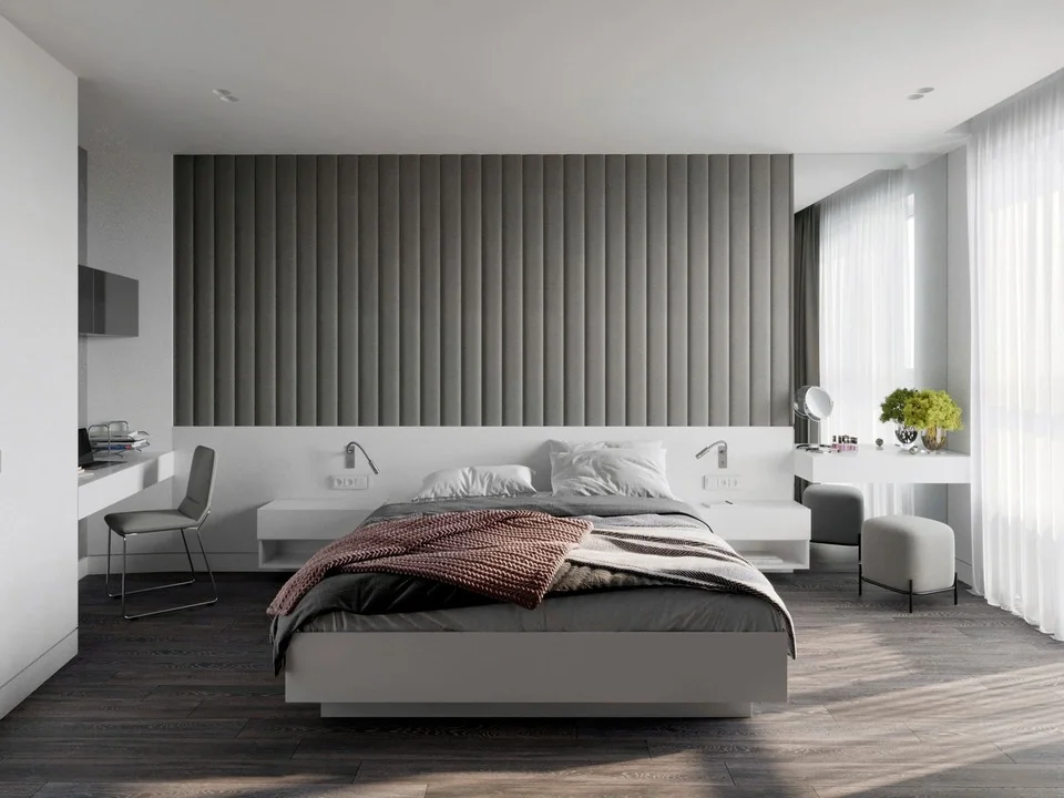 Дизайн інтер'єру спальні від SPACE DESIGN.