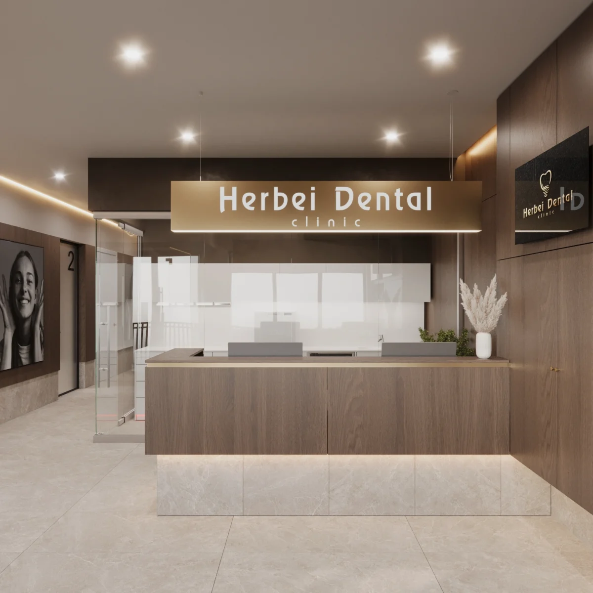 Зона очікування — стоматологічна клініка Herbei Dental, ракурс 2