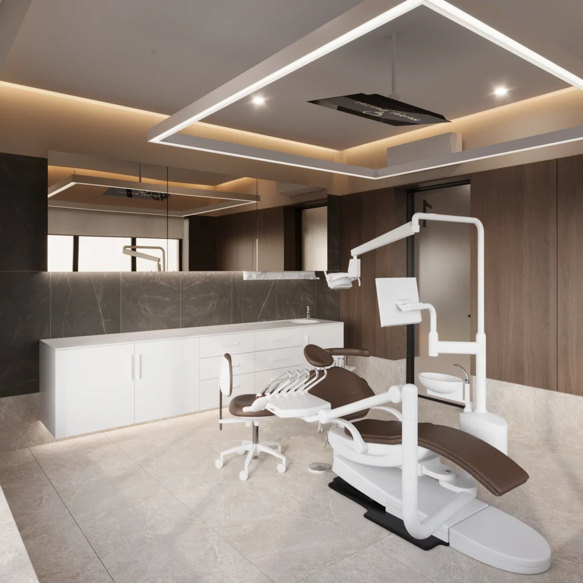 Дизайн інтер'єру стоматологічного кабінету - Herbei Dental Clinic
