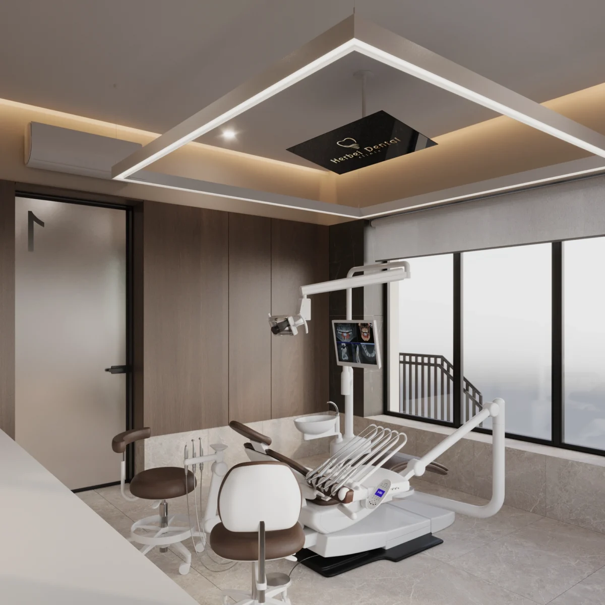 Стоматологічний кабінет — стоматологічна клініка Herbei Dental, ракурс 1