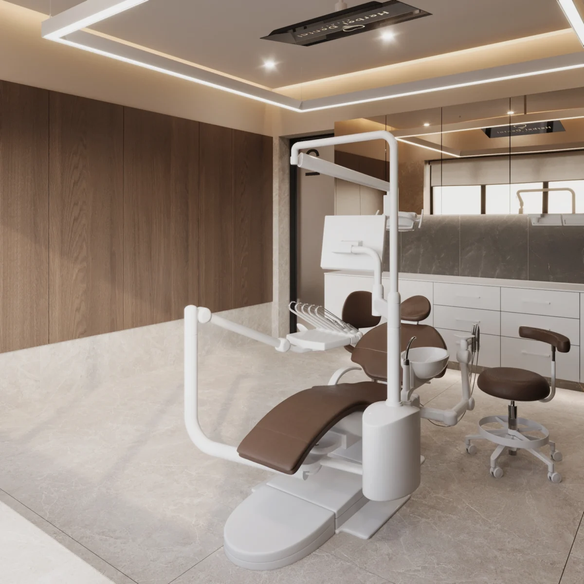 Дизайн інтер'єру стоматологічної клініки - Herbei Dental - dental office